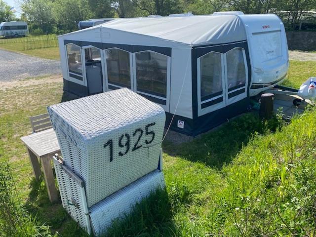 Wohnwagenvermietung Camping-Sylt / Morsum Eksteriør bilde