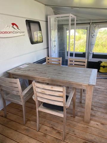 Wohnwagenvermietung Camping-Sylt / Morsum Eksteriør bilde