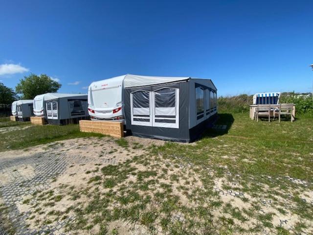 Wohnwagenvermietung Camping-Sylt / Morsum Eksteriør bilde
