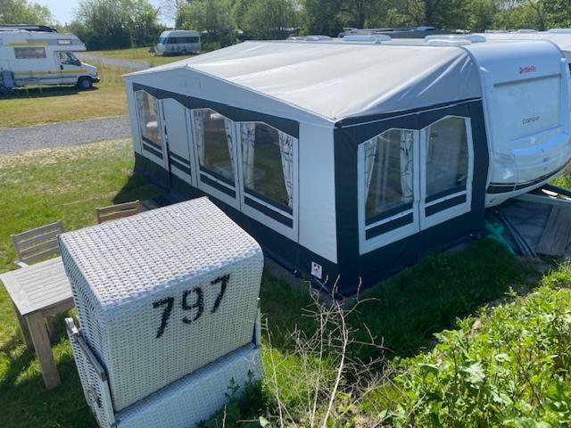 Wohnwagenvermietung Camping-Sylt / Morsum Eksteriør bilde